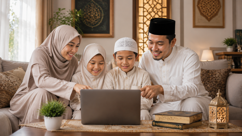 Parenting Islami di Era Digital: Cara Mendampingi Anak Menggunakan Teknologi dengan Bijak